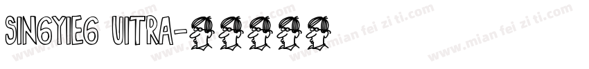 SingyiEG Uitra字体转换
